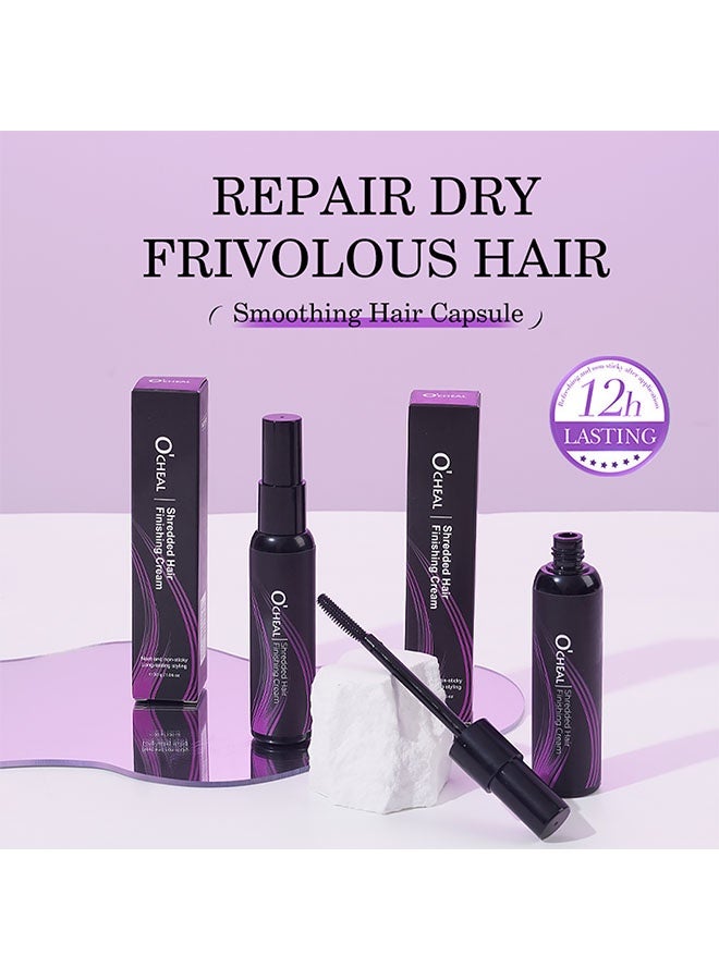 OCHEAL Shredded Hair Finishing Cream,Hair Finishing Stick , Flyaway Feel Stick Hair, Small Broken Hairs Finishing Cream, Non-Greasy and Non-Sticky - Image 4