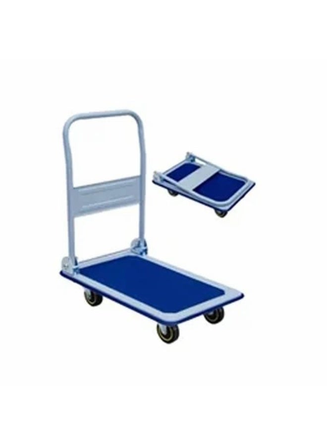 Heavy Duty Folding Trolley Cart Platform Flat Hand Barrow Sack Warehouse Folding Platform Trolley (150 KG) - Image 1