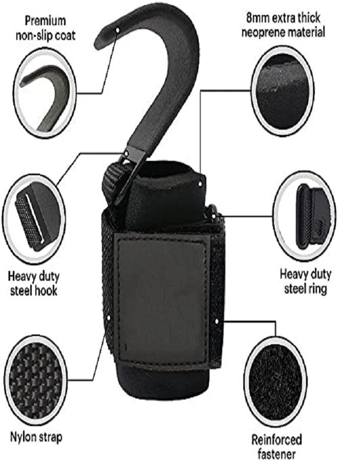ULTIMAX Weight Lifting Hooks - Image 5
