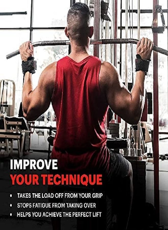 ULTIMAX Weight Lifting Hooks - Image 4