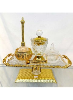 Bosidin Golden Premium Incense Burner Set for Home Fragrance and Decore- MK240 