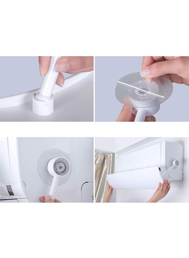 Adjustable Air Conditioner Wind Deflector Baffle Telescopic Air Conditioner Deflector Confinement Anti Direct Blowing Shield Cold AC Cover Wind Baffle - Image 2