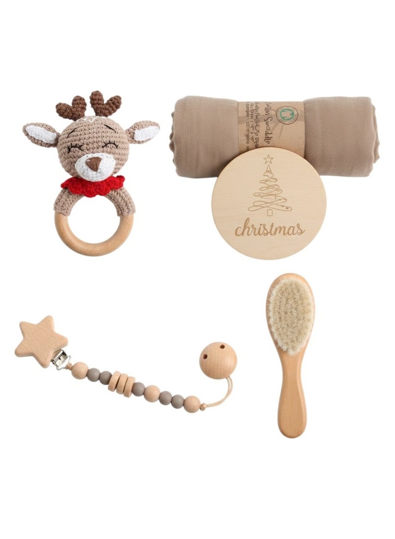 Bambimici – Multi-Purpose Baby Gift Box - Reindeer Set A - Image 2