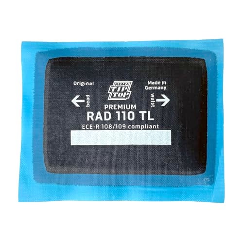 Rema Tip Top RAD110 Radial Tire Patches – 2” x 2-3/4” Self-Vulcanizing Flat Tire Universal Repair Patches – 20 Count - Image 2