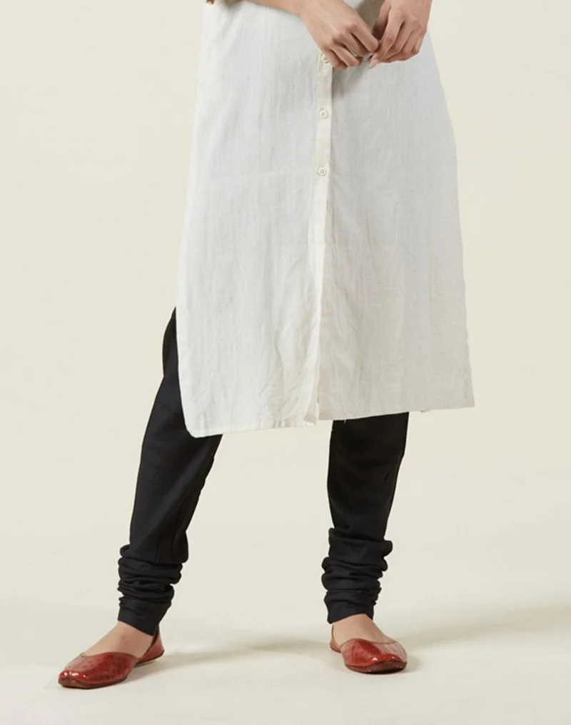 Viscose Tussar Tie Up Churidar