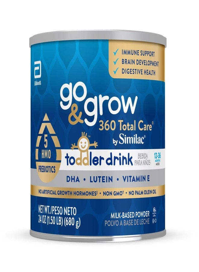 Similac مشروب غذائي للأطفال من سيميلك Go & Grow 360 Total Care، يحتوي على 5 HMOs، مسحوق، علبة 24 أونصة - Image 1