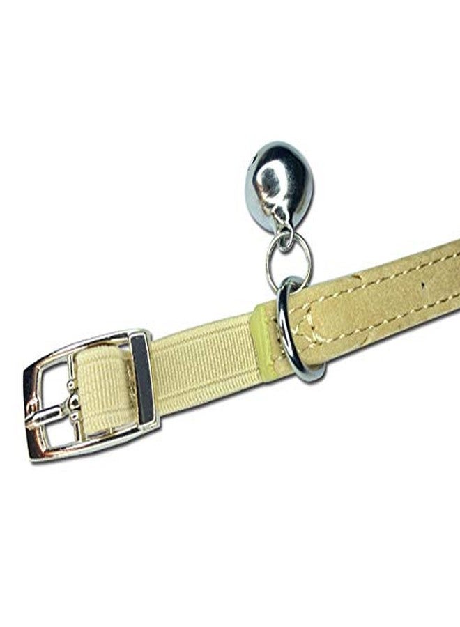 CHUKCHI Heart Bling Cat Collar with Safety Belt and Bell 8-11 Inches - Image 3