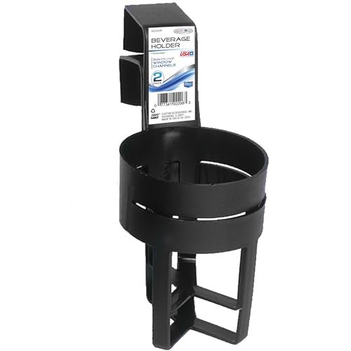Custom Accessories 92206 Black Small Cup Holder, (Twin Pack) - Image 2