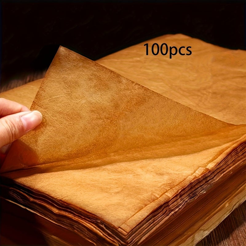 Vintage Cicada Wing Calligraphy Paper 20 Sheets Tear Resistant Ink Proof for Artists - Image 5