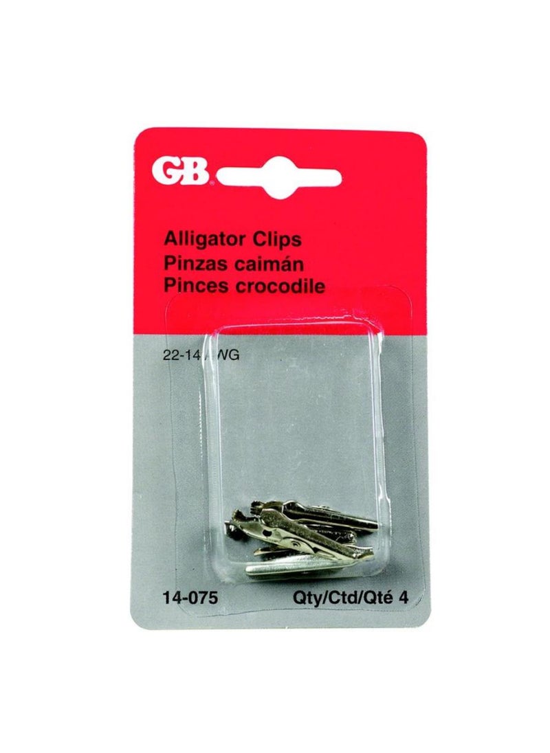 Gardner Bender Gardner Bender Non-Insulated Alligator Clips 4Pc 