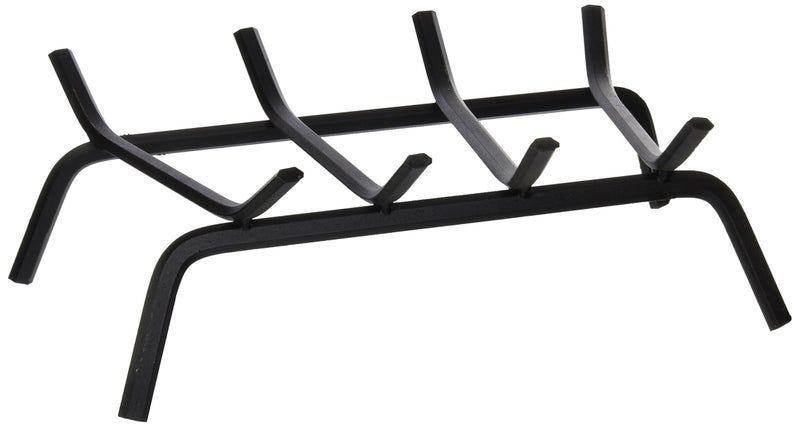 Panacea Products Corp 18" Black Wrought Iron Fireplace Grate 15450Tv - Image 1