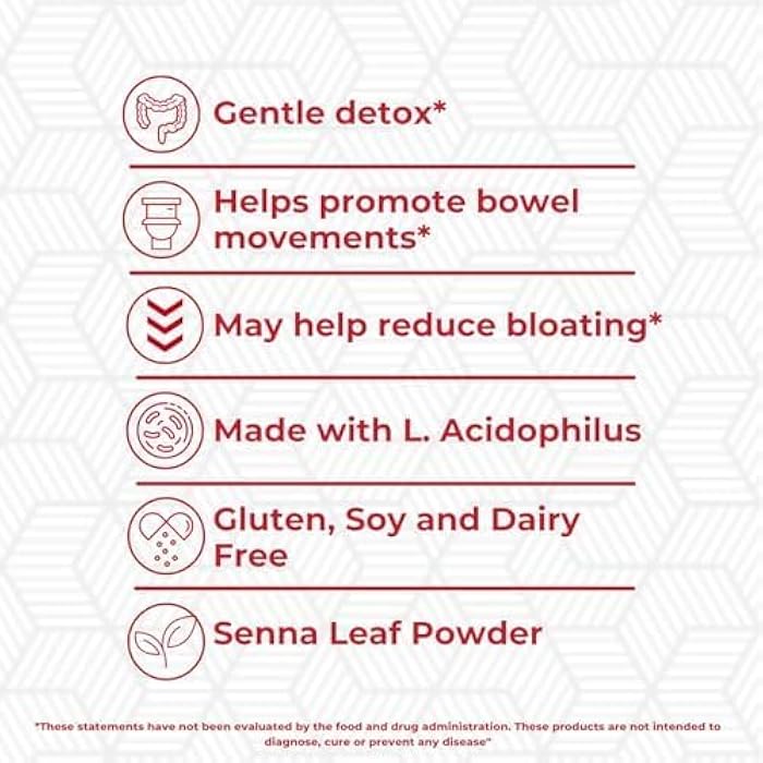 Health Plus Super Colon Cleanse 15 Day Supply of Gentle Gut Cleanse Detox, Psyllium Husk, Probiotics for Constipation Relief & Digestive Support, 60 Capsules - Image 4