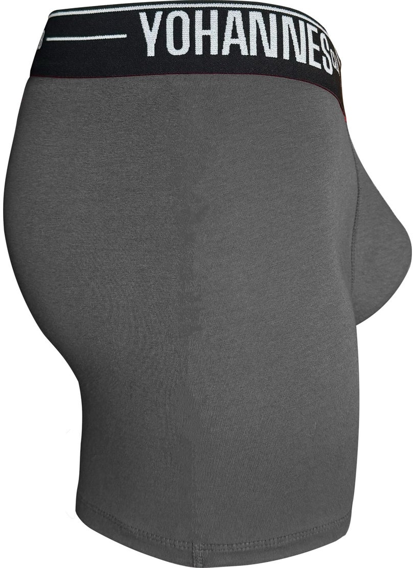 Yohannes Club - men, Special Anatomical Cotton Boxer, single, Anthracite - Image 1