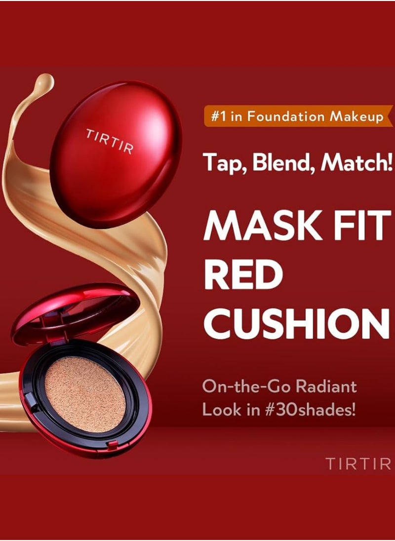 TIRTIR - Tirtir Red Foundation - 24N Latte| Flawless Coverage with Skincare Benefits | Hydrating, Long-Lasting, Lightweight Formula for All Skin Types | Reduces Imperfections and Evens Skin Tone - Image 1