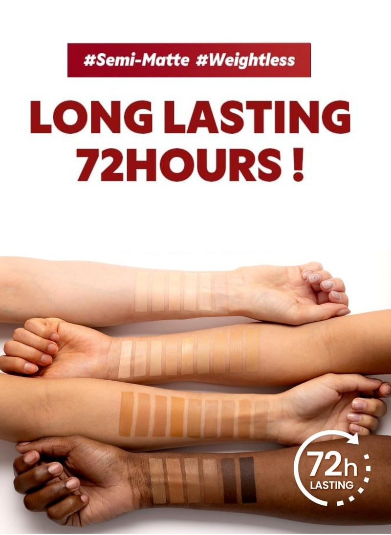 TIRTIR - Tirtir Red Foundation - 24N Latte| Flawless Coverage with Skincare Benefits | Hydrating, Long-Lasting, Lightweight Formula for All Skin Types | Reduces Imperfections and Evens Skin Tone - Image 1