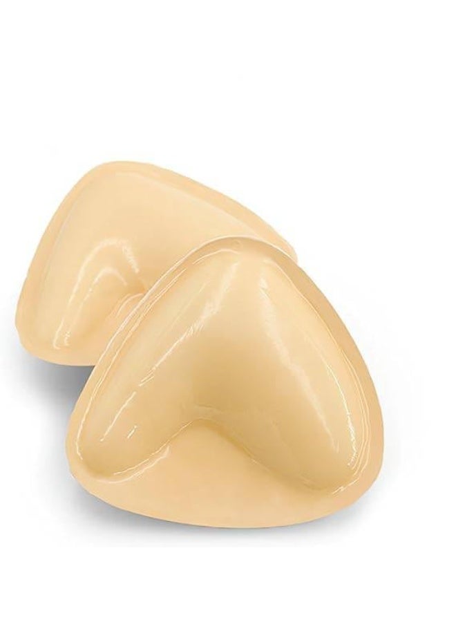 Ultra Boost Inserts Double-Sided Adhesive Pads Sticky Bikini Padding Inserts Bra Pads Inserts Bra Inserts Push up Breast Pads Silicone Bra Cups for Sports Bra Swimsuit - Image 1