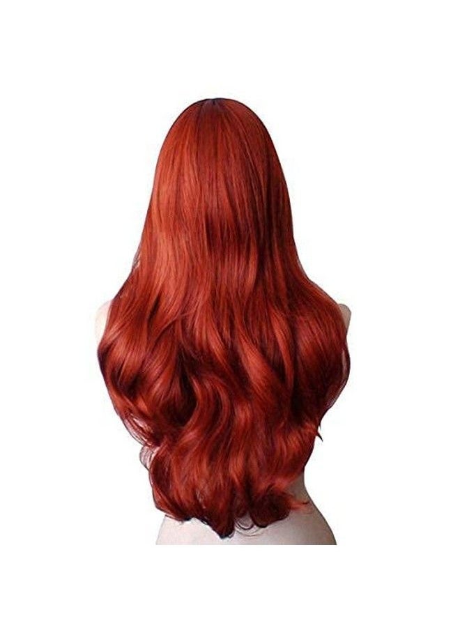 Long Wavy Copper Red Halloween Cosplay Women Wig - pzsku/Z8FA83BE82D5E28B6ADFAZ/45/_/1689331624/43f91afc-9f4f-434b-bfeb-cbf1d8107dde