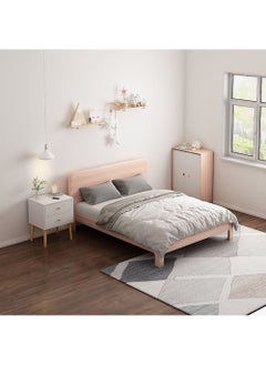 MIXDE Large-capacity MDF Engineering Board Storage Home Bedside Coffee Table And Nightstand With Drawer  - Image 3