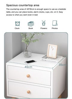 MIXDE Large-capacity MDF Engineering Board Storage Home Bedside Coffee Table And Nightstand With Drawer  - Image 4