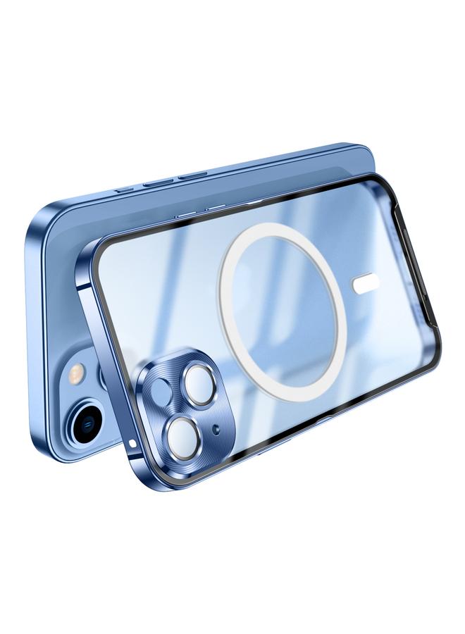 S-TOP Case For iPhone 14 MagSafe Frosted Metal Phone Case - Image 3