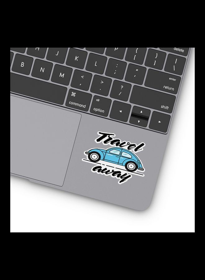 RKN Wanderlust Vinyl Stickers For Laptop 3inch - Image 2