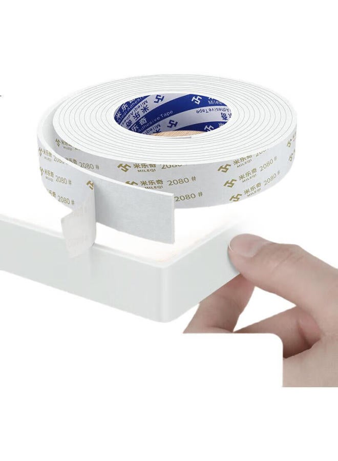 Miloch Milaiqi Single-Sided Sponge Tape, Shock-Absorbing And Anti-Collision, Foam Rubber Door Gap Sealing Buffer Strip, 3Mm Thick, 40Mm Wide, 5Mm Thick, 1 Meter Long, 1 Roll - Image 3