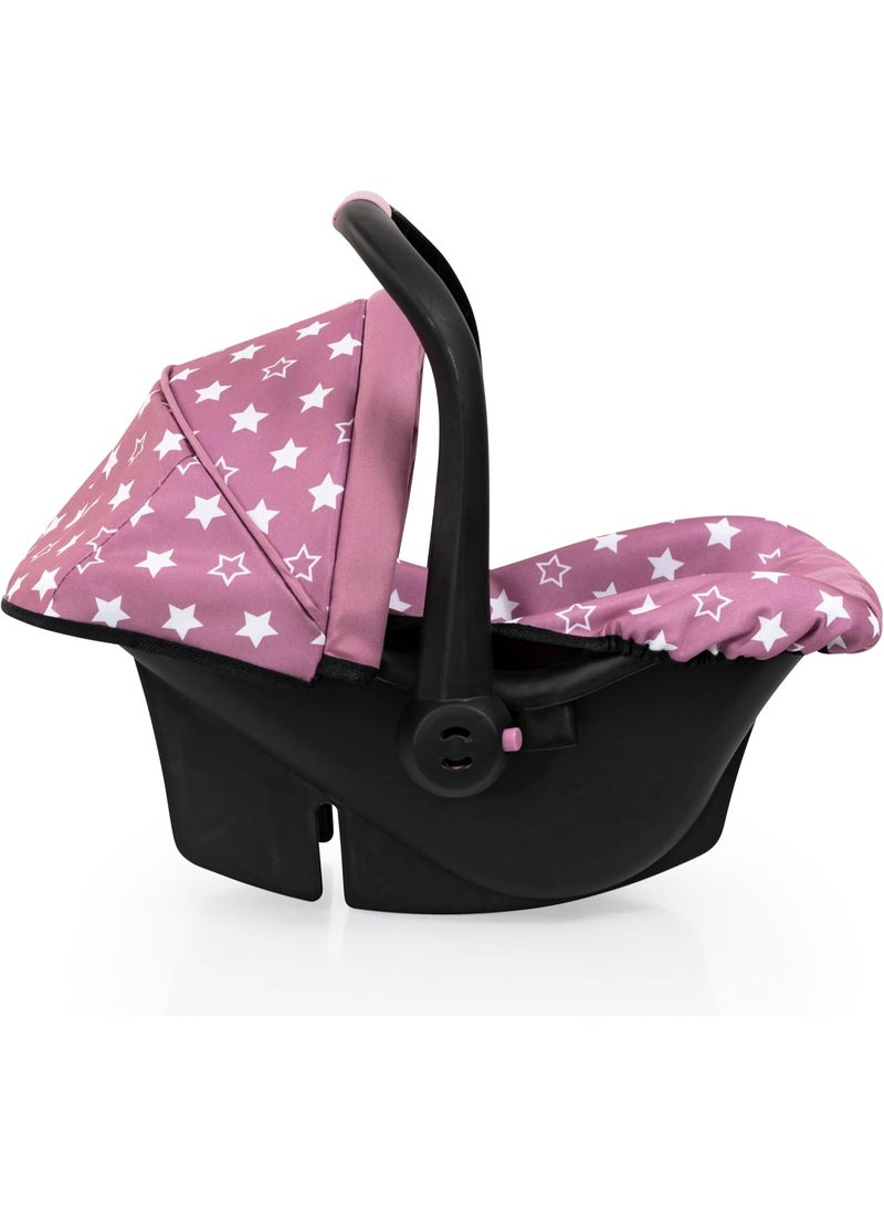 Bayer Design BAYER DOLLS DELUXE CAR SEAT WITH CANOPY UPTO 46CM DOLLS - Image 3