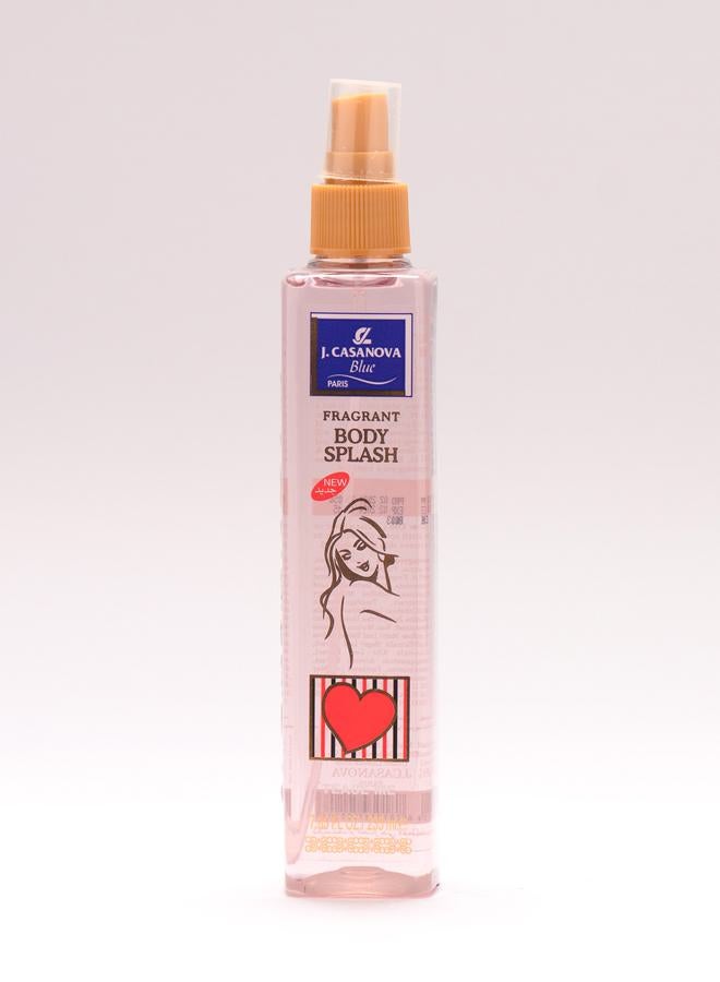 J.CASANOVA Blue Body Splash, Tease Me 235ml