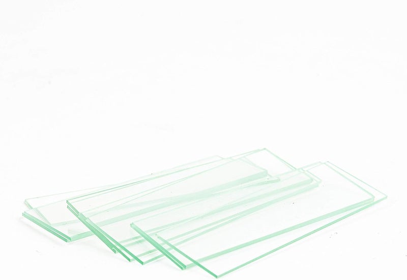 AmScope AmScope BS50P100S22 PreCleaned Blank Ground Edge Glass Microscope Slides and 100pc PreCleaned Square Glass Cover Slips Coverslips  - Image 4