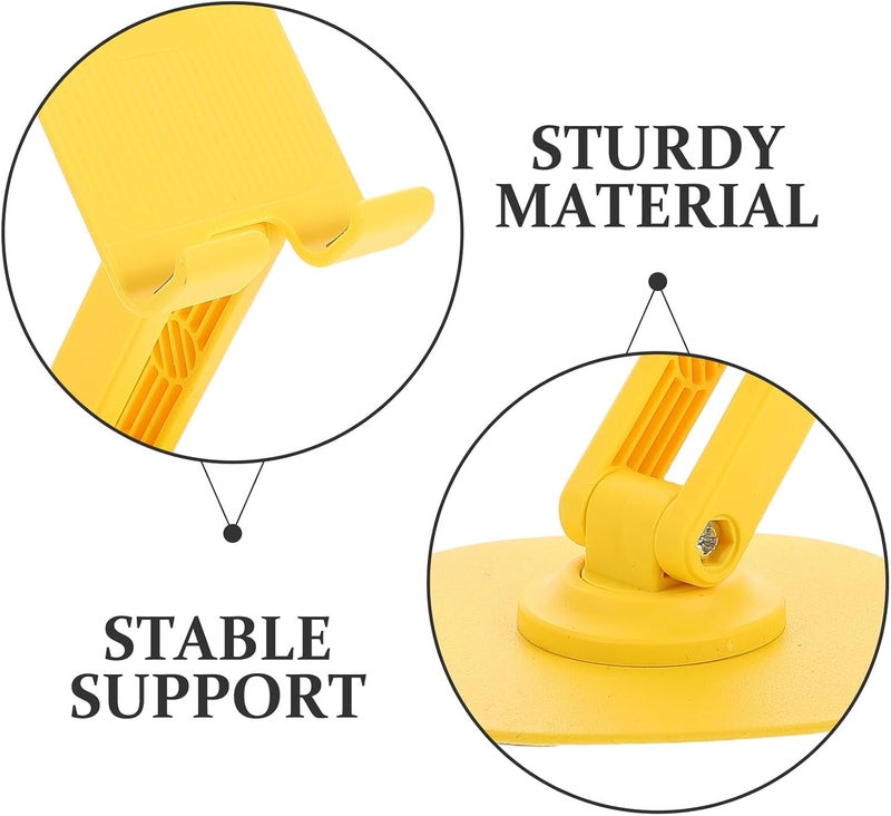 Zerodeko Adjustable Rotating Tablet and Cell Phone Stand for Desk, Foldable Portable Holder for Office and Home Use - Image 3