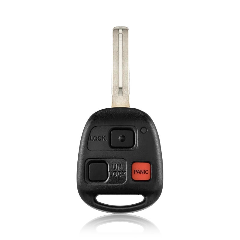 بديل Keylessbest لريموت كنترول مفتاح 2005 2006 2007 2008 لكزس GX470 LX470 HYQ1512V 3 أزرار 314MHz أسود