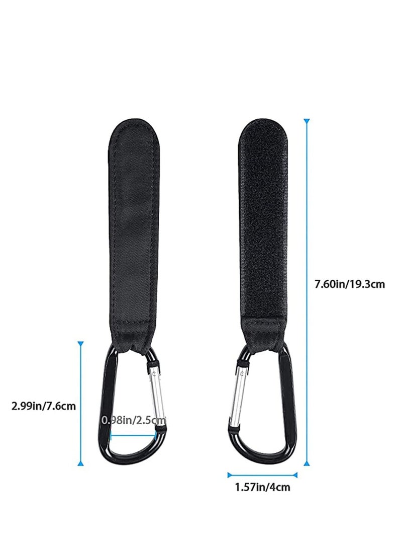 Buggy Clips Stroller Hook Carabiner Hook Used to Hang Shopping Bags Lunch Pouch or Baby Supplies on Stroller for Outdoor 2Pcs - Image 4