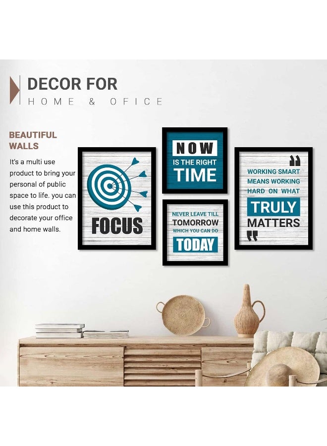 Home Trove Kotart - Motivational Quotes Framed Posters For Decoration - Wall Frames For Home And Office Wall Decor (11 X 14 Inch, Framed)(Blue)  - Image 5