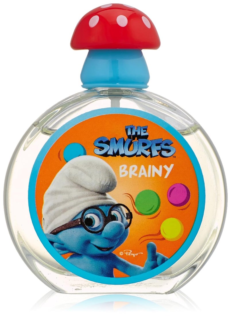 THE SMURFS The Smurfs First American Brands The Brainy Eau De Toilette Spray for Kids 17 Ounce  - Image 1