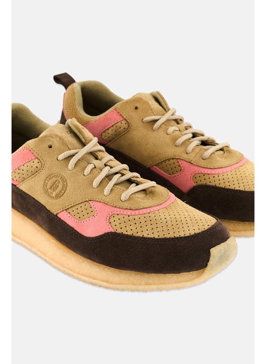 clarks Men Standard Lockhill Lace Up Casual Shoes, Dark Tan  - Image 3