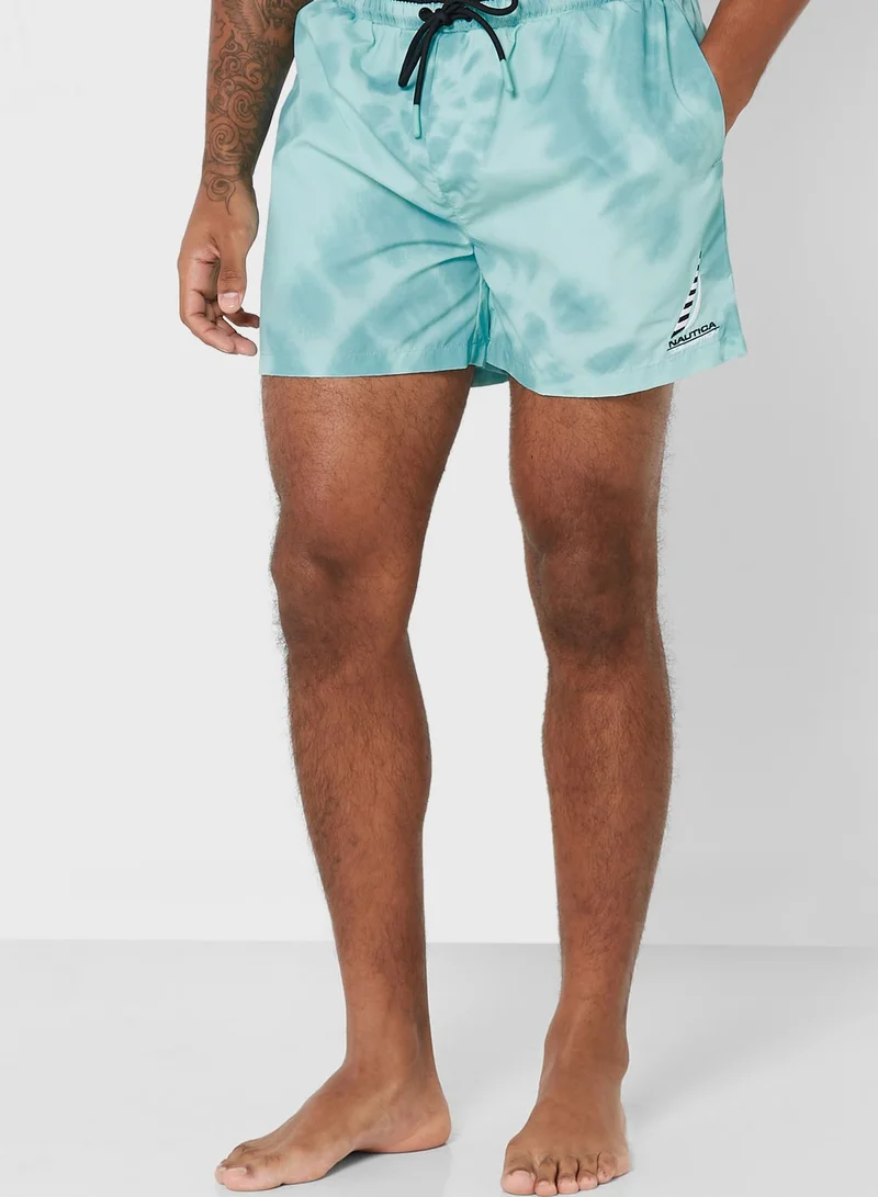 NAUTICA Logo Swim Shorts