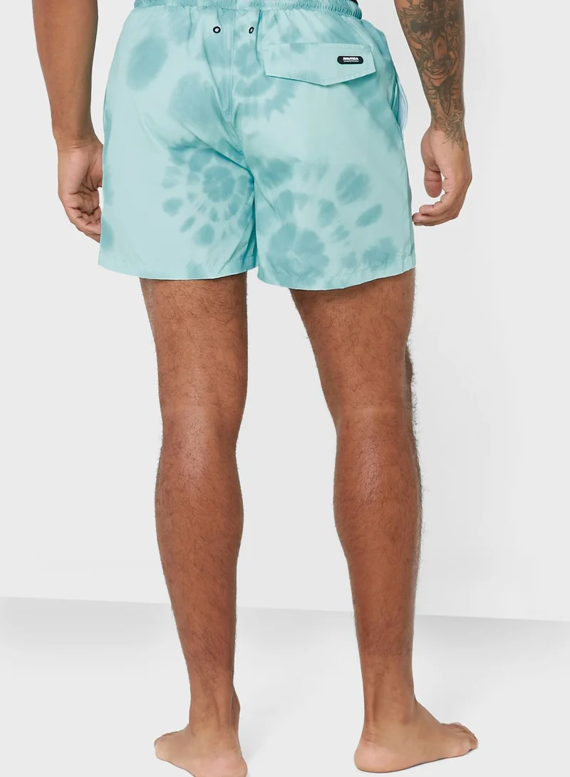 NAUTICA Logo Swim Shorts