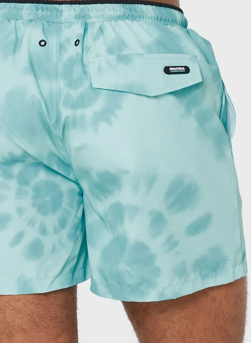 NAUTICA Logo Swim Shorts
