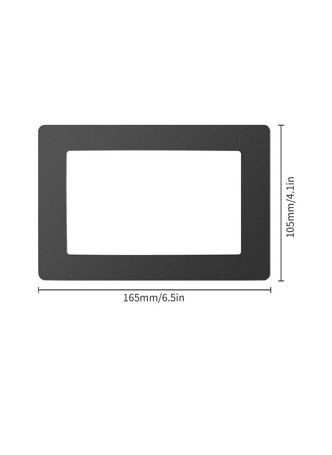 Generic - Black LCD Gasket 6.5 x 4.1in Protection from Resin Spill with Non-dust Cloths Compatible with Wanhao D7 Photon Photon-S 5.5 Inch LCD Resin 3D Printer - Image 1