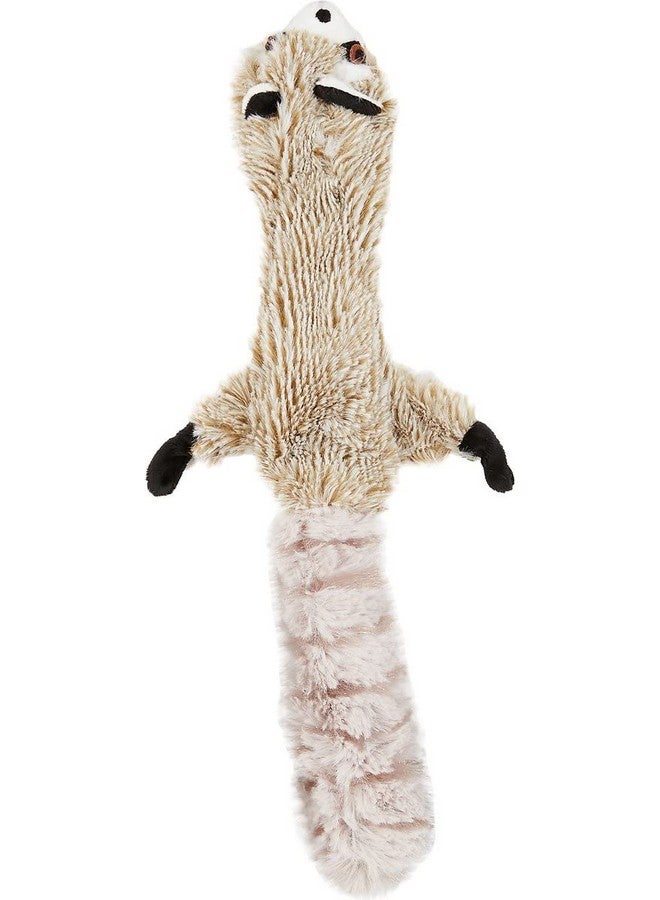 SPOT Skinneeez Stuffless Dog Toy with Squeaker | Plush Tug of War Raccoon Squeak Toy for Small and Large Dog Breeds | Large - Image 3