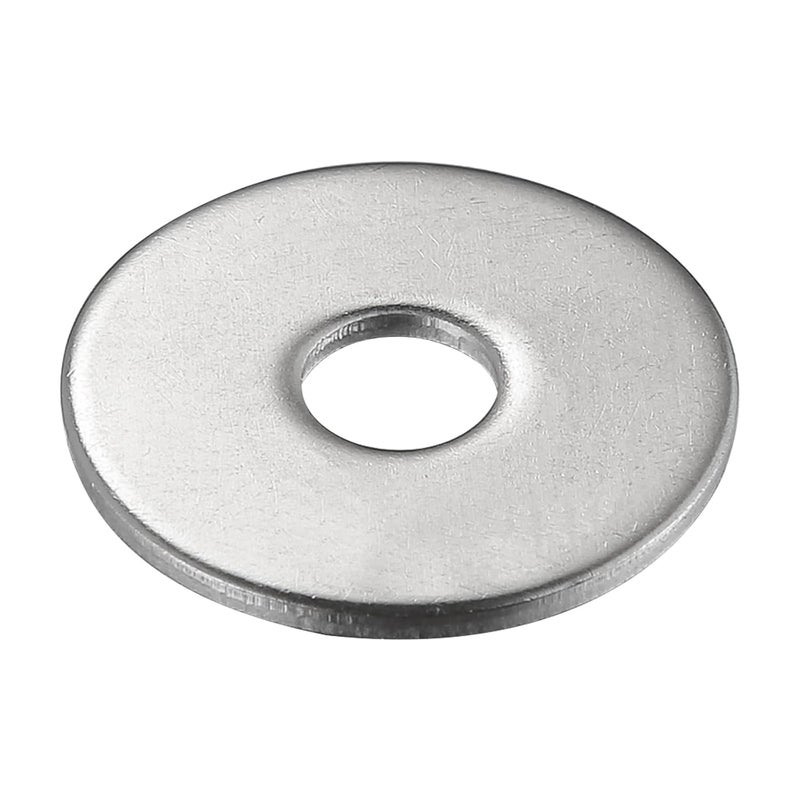 Wensilon Store (120 قطعة) 1/4" × 1" غسالات مسطحة من الفولاذ المقاوم للصدأ 304 للبراغي والصواميل، مناسبة لصيانة المصانع، المطبخ، المتجر والبناء الخارجي - Image 1