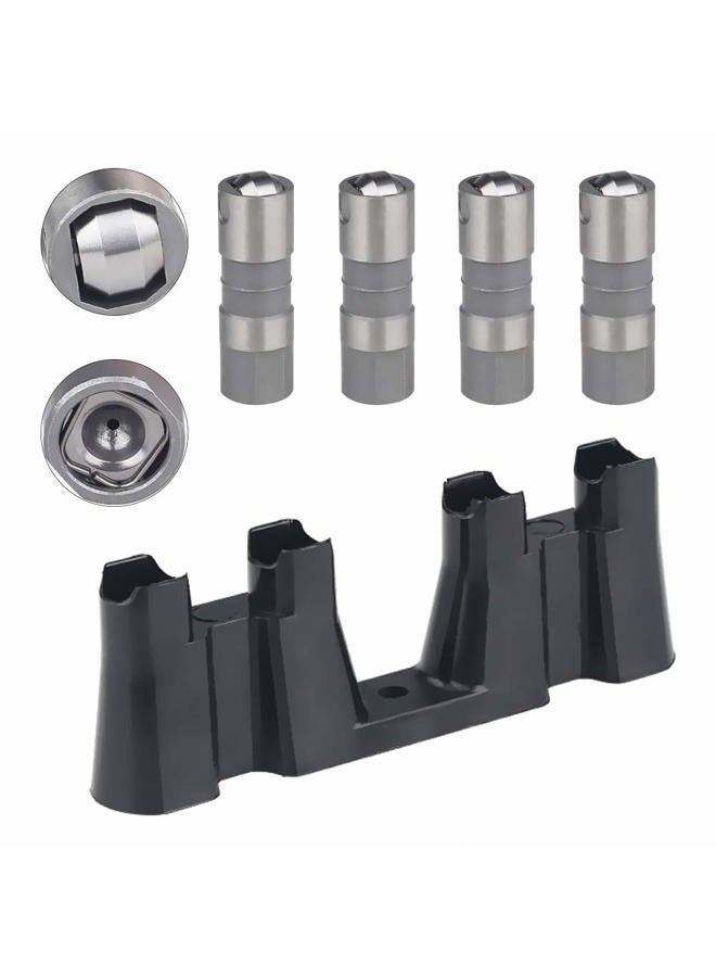JDMON Compatible with New Hydraulic Roller Lifters Set of 16 and 4 Guide Trays Chevy LS1 LS2 LS3 LS6 LS7 LQ4 LQ9 LY5 LY6 LM7 4.8 5.3 5.7 6.0 GM Replace 12499225 HL124 - Image 5