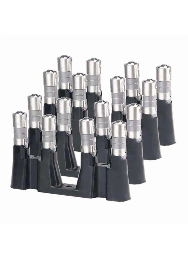 JDMON Compatible with New Hydraulic Roller Lifters Set of 16 and 4 Guide Trays Chevy LS1 LS2 LS3 LS6 LS7 LQ4 LQ9 LY5 LY6 LM7 4.8 5.3 5.7 6.0 GM Replace 12499225 HL124 - Image 2