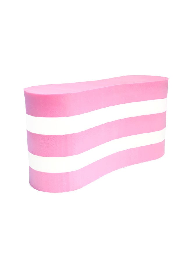 Generic Adult Child Swimming Back Floating Board Size Adjustable Back Floating Strike Board Swimming Aid Buoyancy Equipment-Color:Five-layer 8-shaped Board (powder) - Image 1