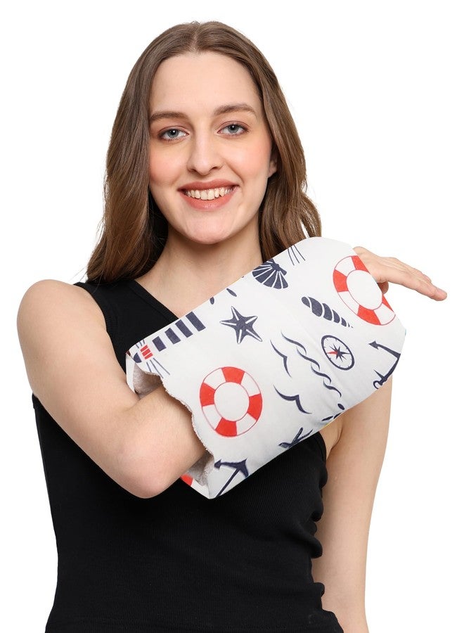 Gordon Cradle Arm Pillow,Baby Breastfeeding, Breastfeeding and Bottle Feeding Head Support Pillow, Soft Cotton Cozy Pillow for Feeding Baby Travel Friendly and Washable (Sailor) - Image 1