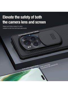 Nillkin Compatible with Honor Magic 6 Pro Case CamShield Pro Shockproof Slide Camera Lens Privacy Protection Back Cover For Magic 6 Pro 5G (Black)  - Image 4
