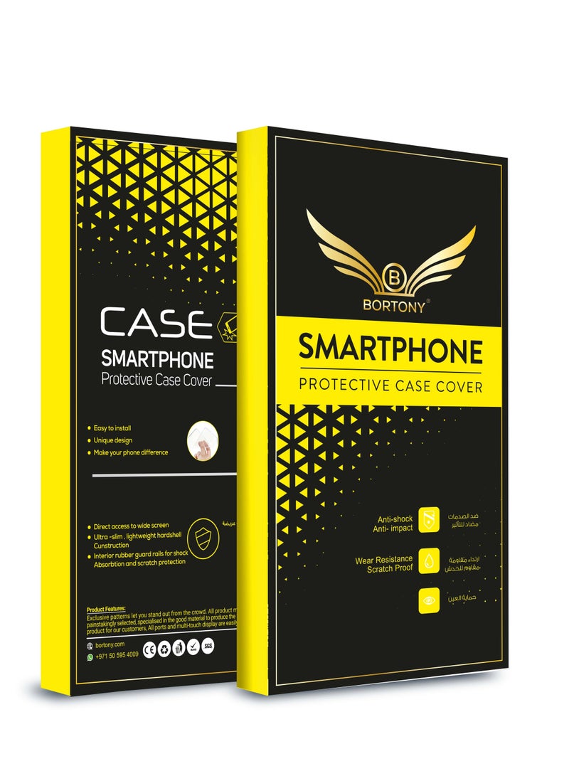 BORTONY Protective Case Cover With Finger Grip Stand For Huawei P30 Pro - Image 4