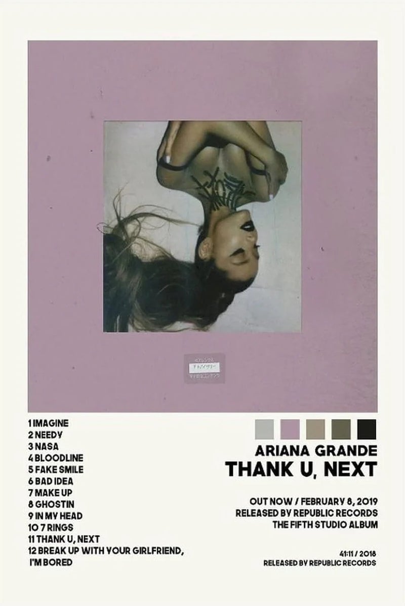 ARIANA GRANDE "THANK YOU, NEXT" - Image 1