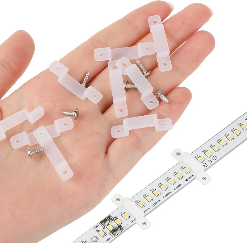 Royal Apex LED Strip Light Mounting Brackets with Screws - Image 3