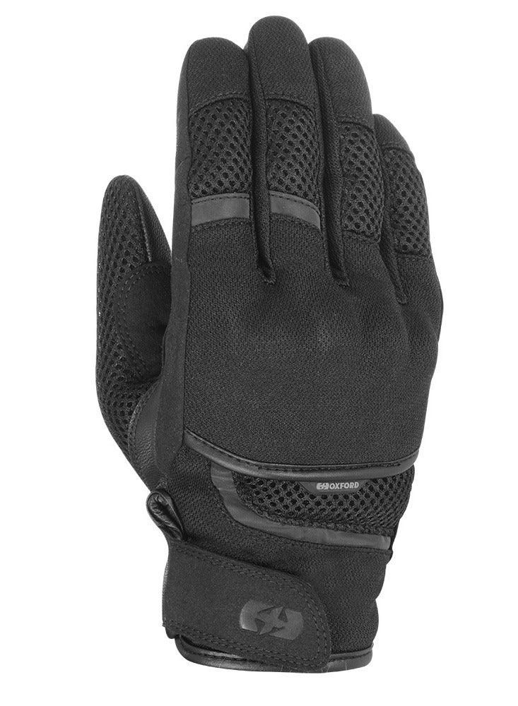 Oxford Oxford Brisbane Air Short Gloves Stealth Black-Large  - Image 1